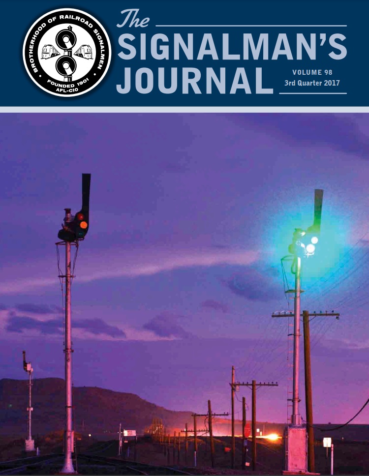 Brotherhood of Railroad Signalmen Signalman's Journal Archive